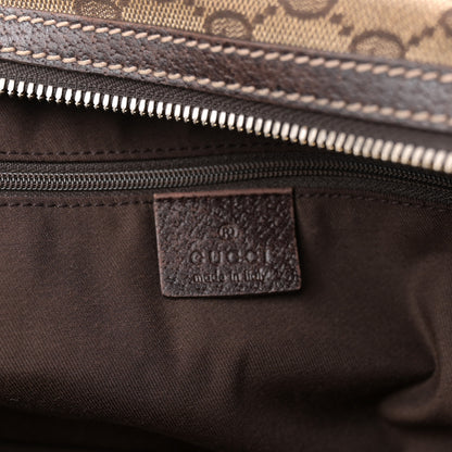 Gucci Monogram Small Princy Satchel Dark Brown 6 of 11