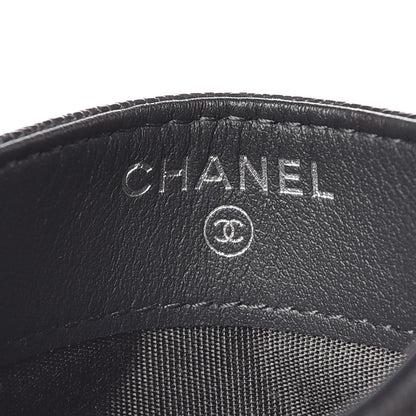 Chanel Caviar Quilted Boy Card Holder Charcoal 6 of 9