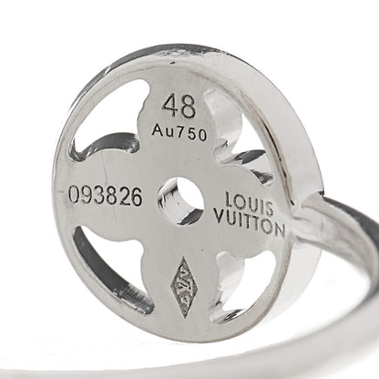 Louis Vuitton 18K Yellow Pink White Gold Diamond Idylle Blossom Ring 3 Set 48 4.5 11 of 11