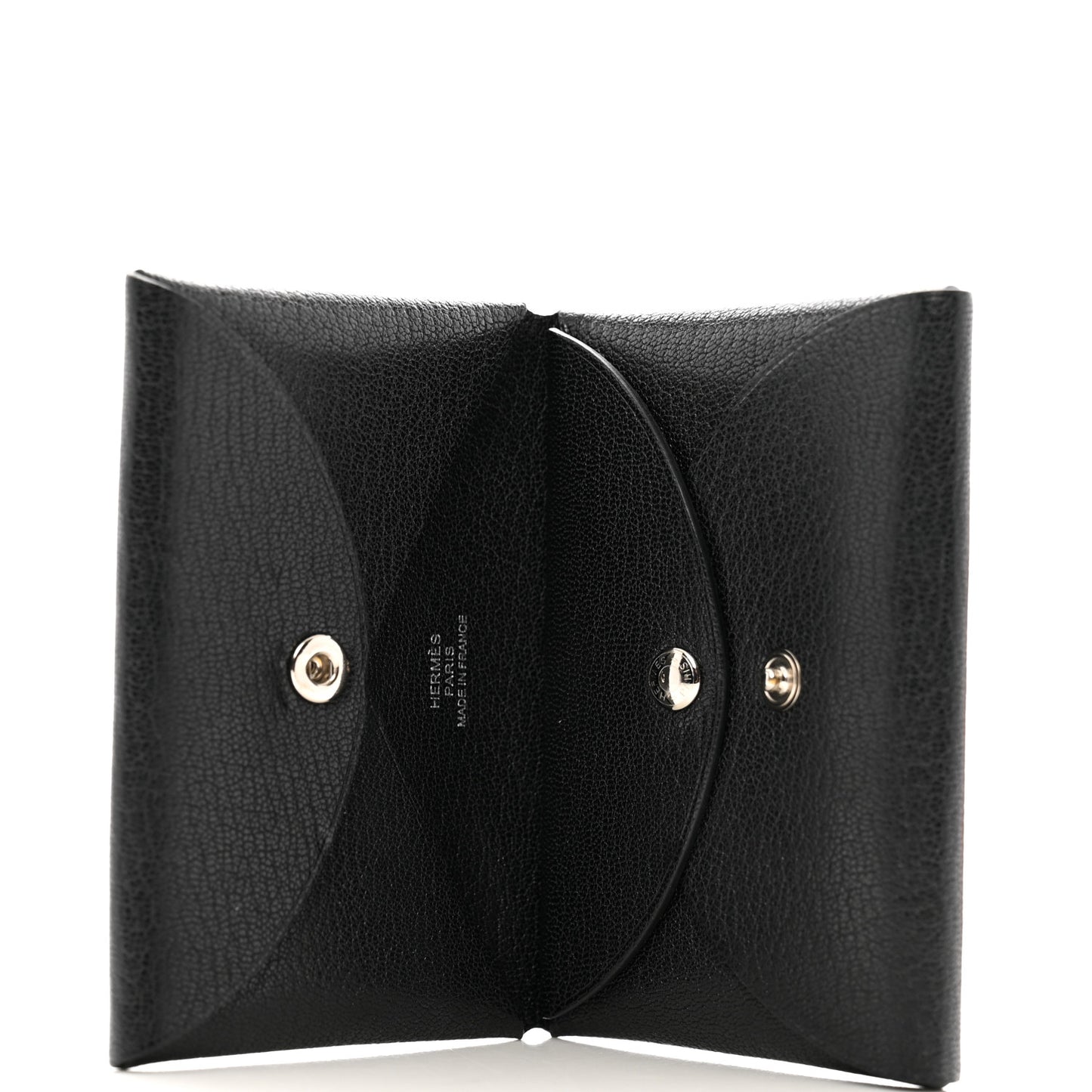 Chevre Mysore Calvi Duo Card Case Black