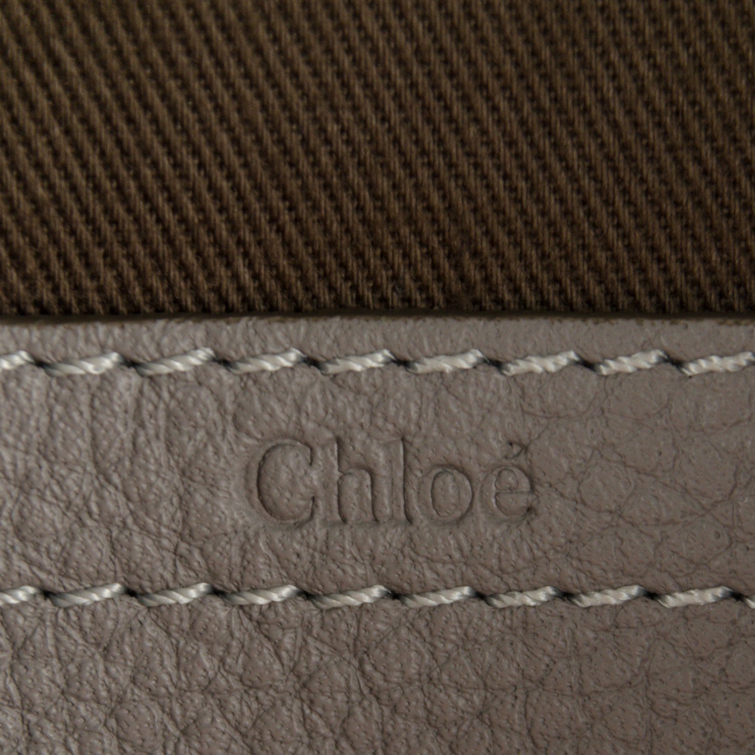 Chloe Calfskin Medium Marcie Round Crossbody Bag Cashmere Grey 8 of 10