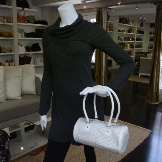 Goyard Goyardine Amakios PM Bowler Tote bag White 2 of 12
