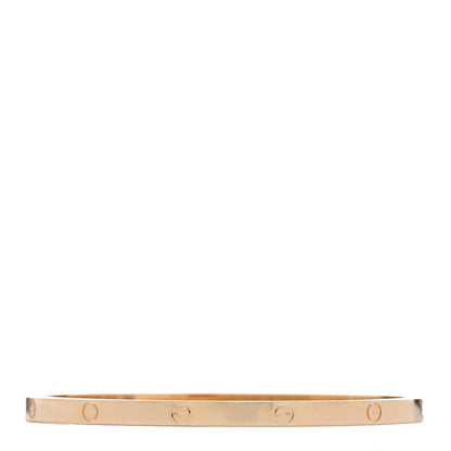 Cartier 18K Yellow Gold Small LOVE Bracelet 17 2 of 7