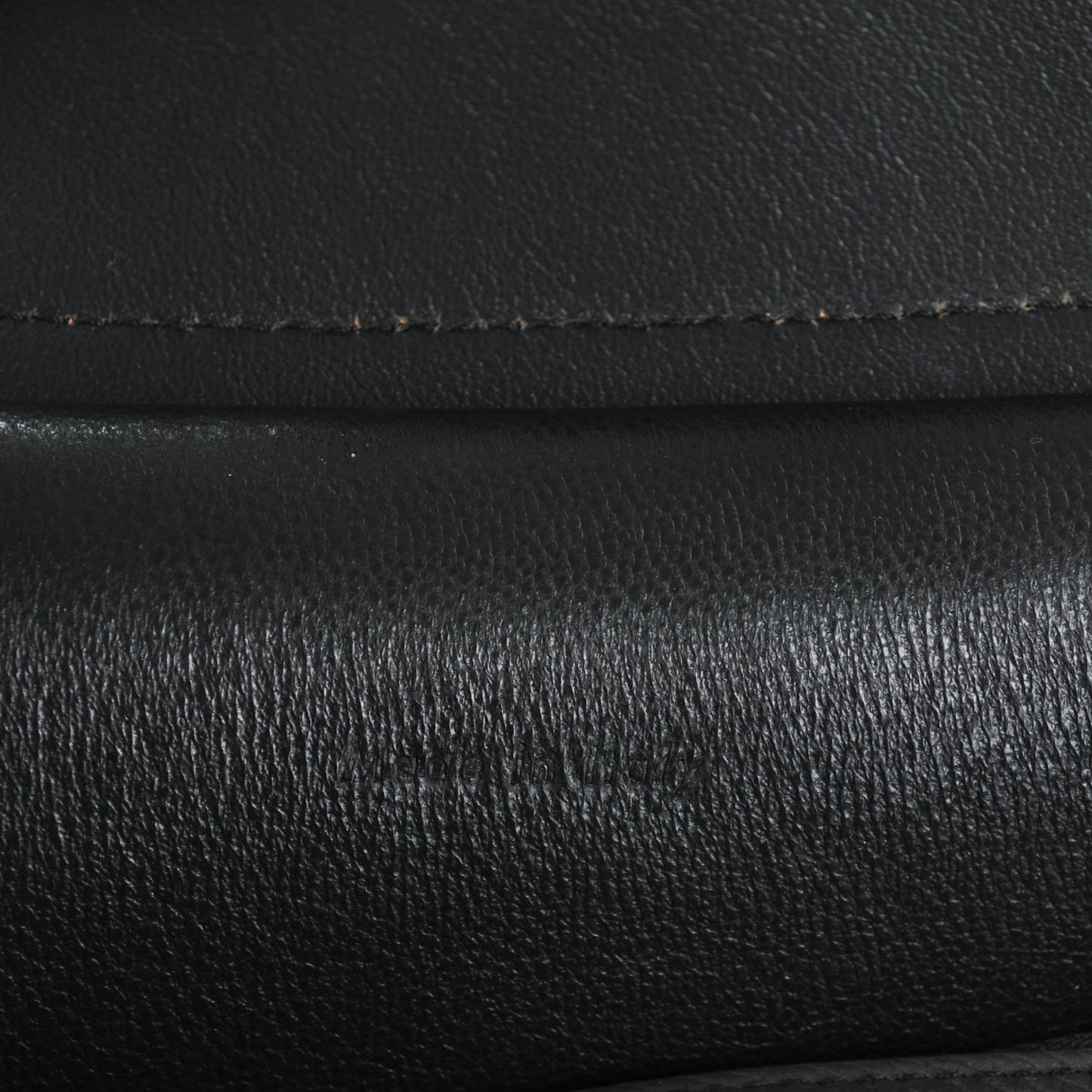Baby Grained Calfskin Small Belt Bag Dark Taupe