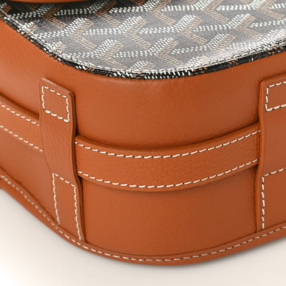 Goyard Goyardine Belvedere II MM Messenger Bag Black Gold 8 of 9