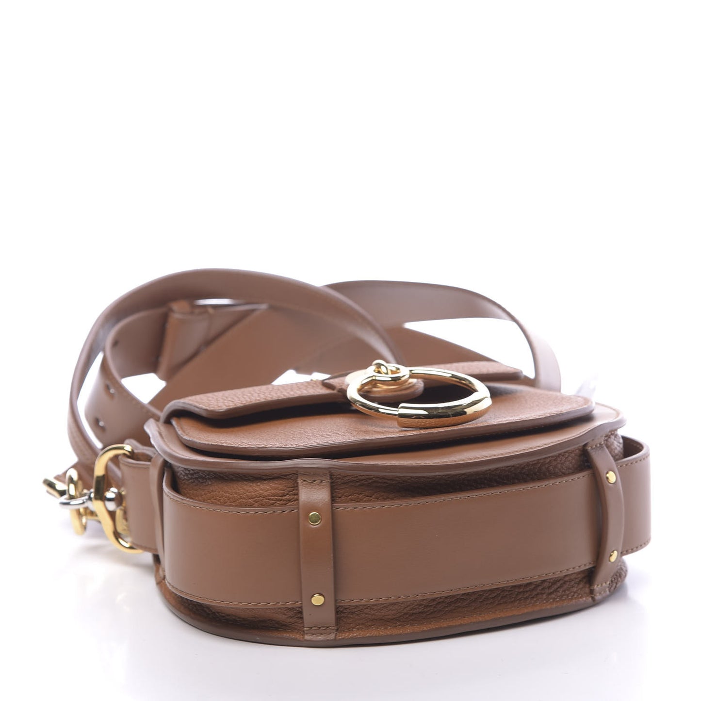 Calfskin Small Tess Bag Caramel