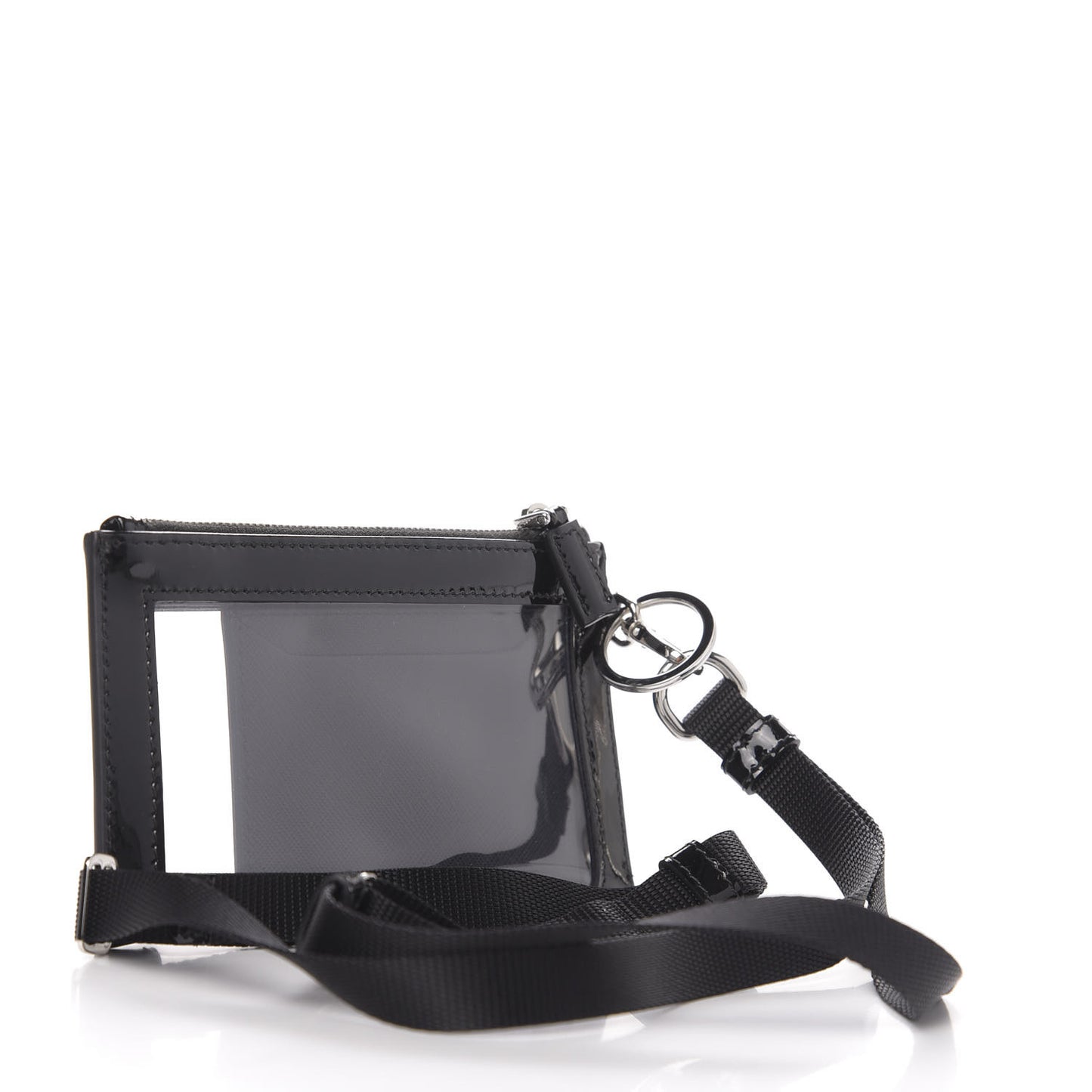 Vernice Plexiglass Card Holder Black