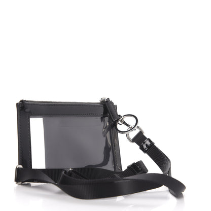 Prada Vernice Plexiglass Card Holder Black 3 of 10