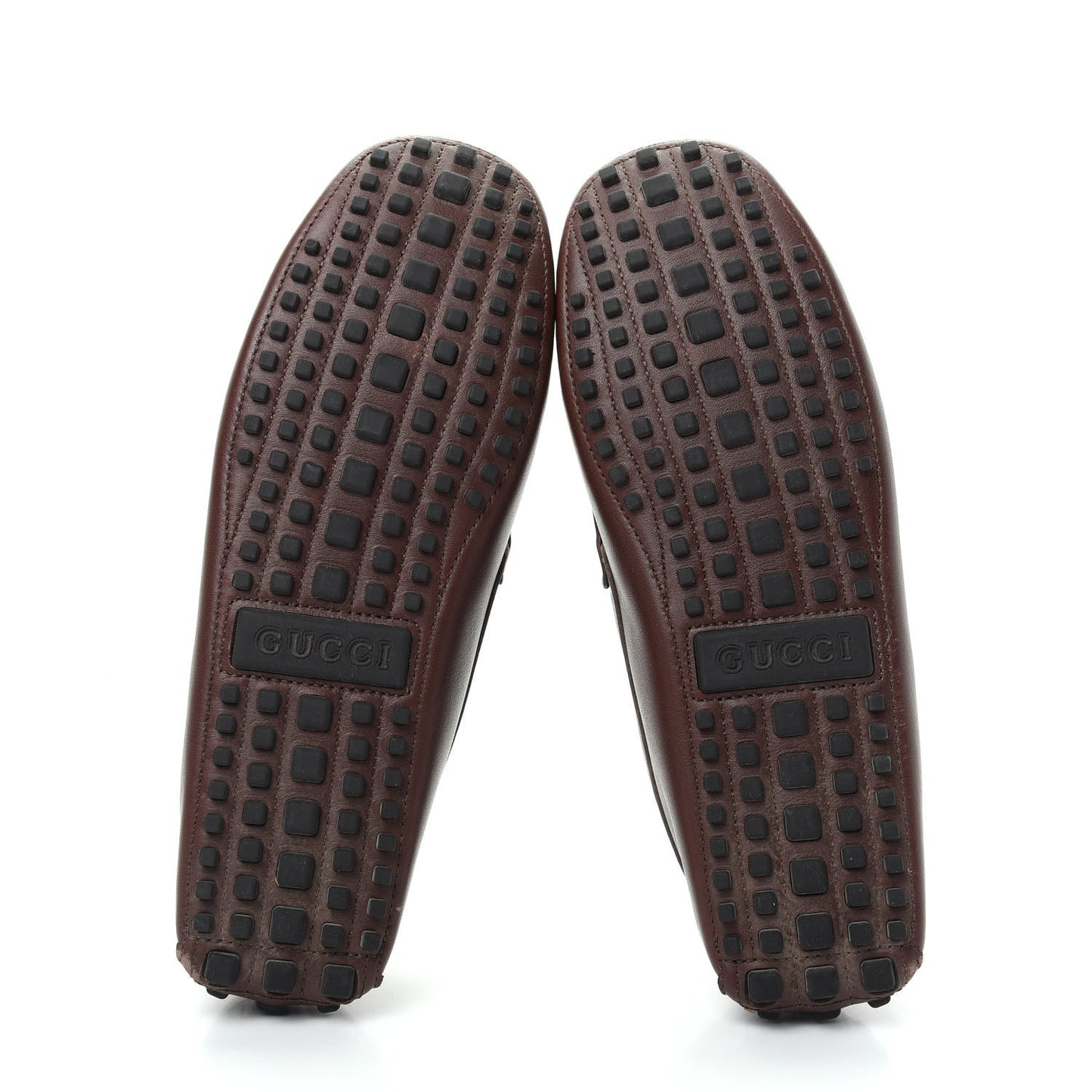 Soft Clove Calfskin Web Mens Horsebit Driver Loafers 10.5 Cocoa