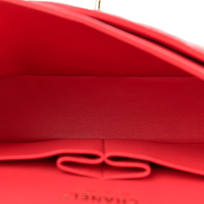 Chanel Caviar Quilted Small Double Flap Red 5 of 10