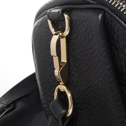 Alexander Wang Pebbled Leather Rockie Black w Pale Gold Hardware 9 of 9