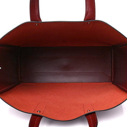 Hermes Vache Hunter Cristobal Cabacity 45 Rouge H 6 of 26