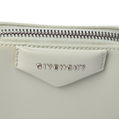 Givenchy Shiny Lord Calfskin Antigona Wristlet Aqua Green 7 of 21