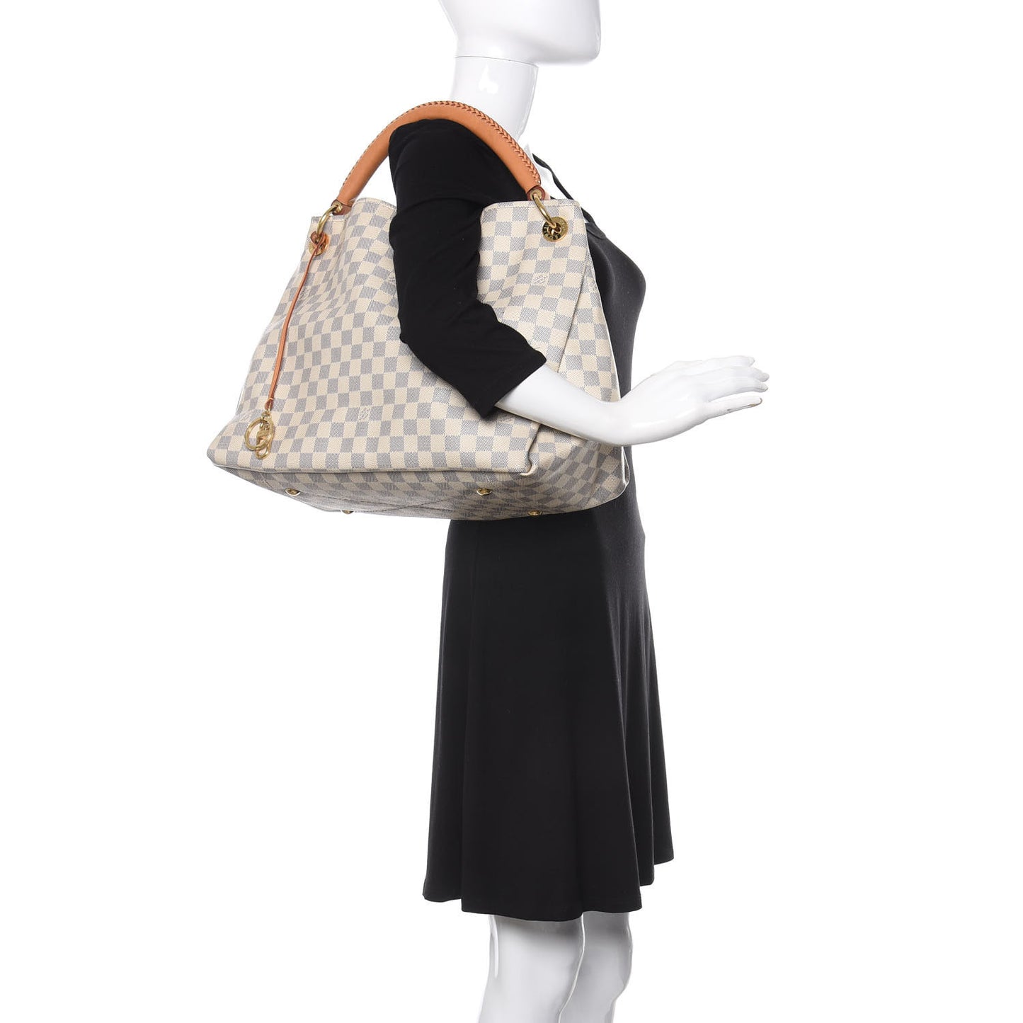 Damier Azur Artsy MM