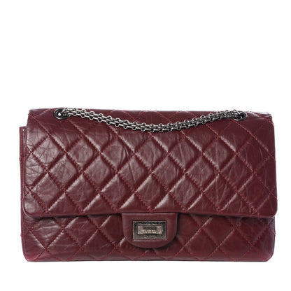 Chanel Aged Calfskin Quilted 2.55 Reissue 227 Flap Red 1 of 8