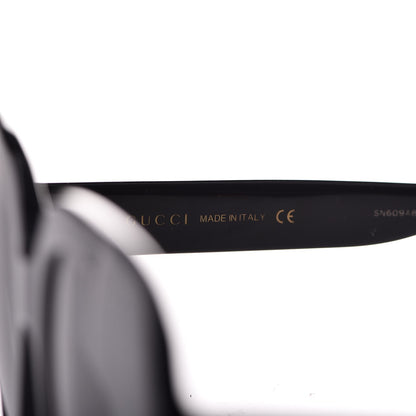 Gucci Oversize Square GG 0036S Sunglasses Black 5 of 7