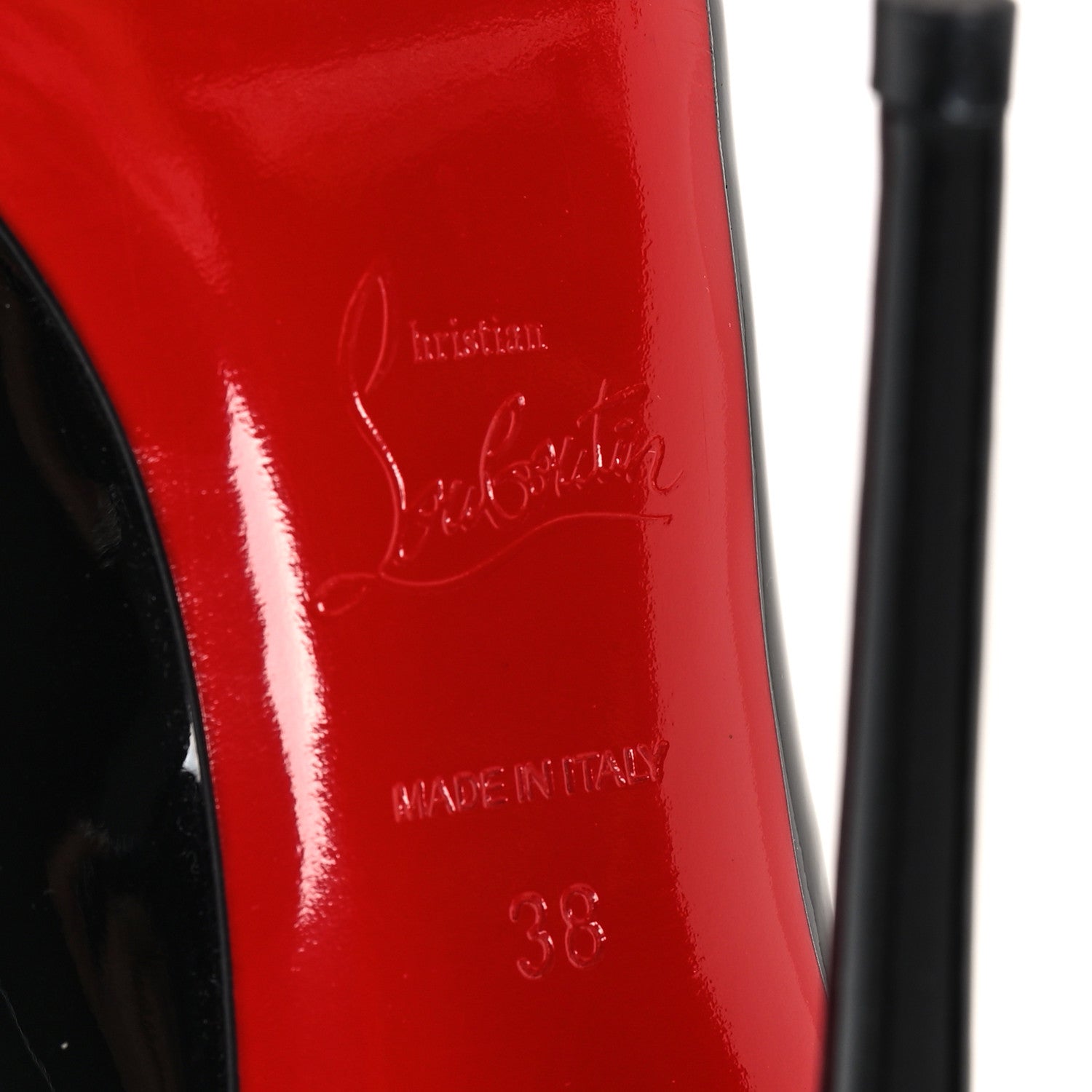 Christian Louboutin Patent So Kate 120 Pumps 38 Black 7 of 9