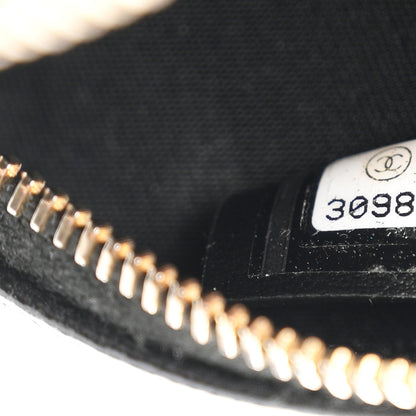 Chanel Caviar Quilted Gripoix CC Round Clutch With Chain Black 6 of 10