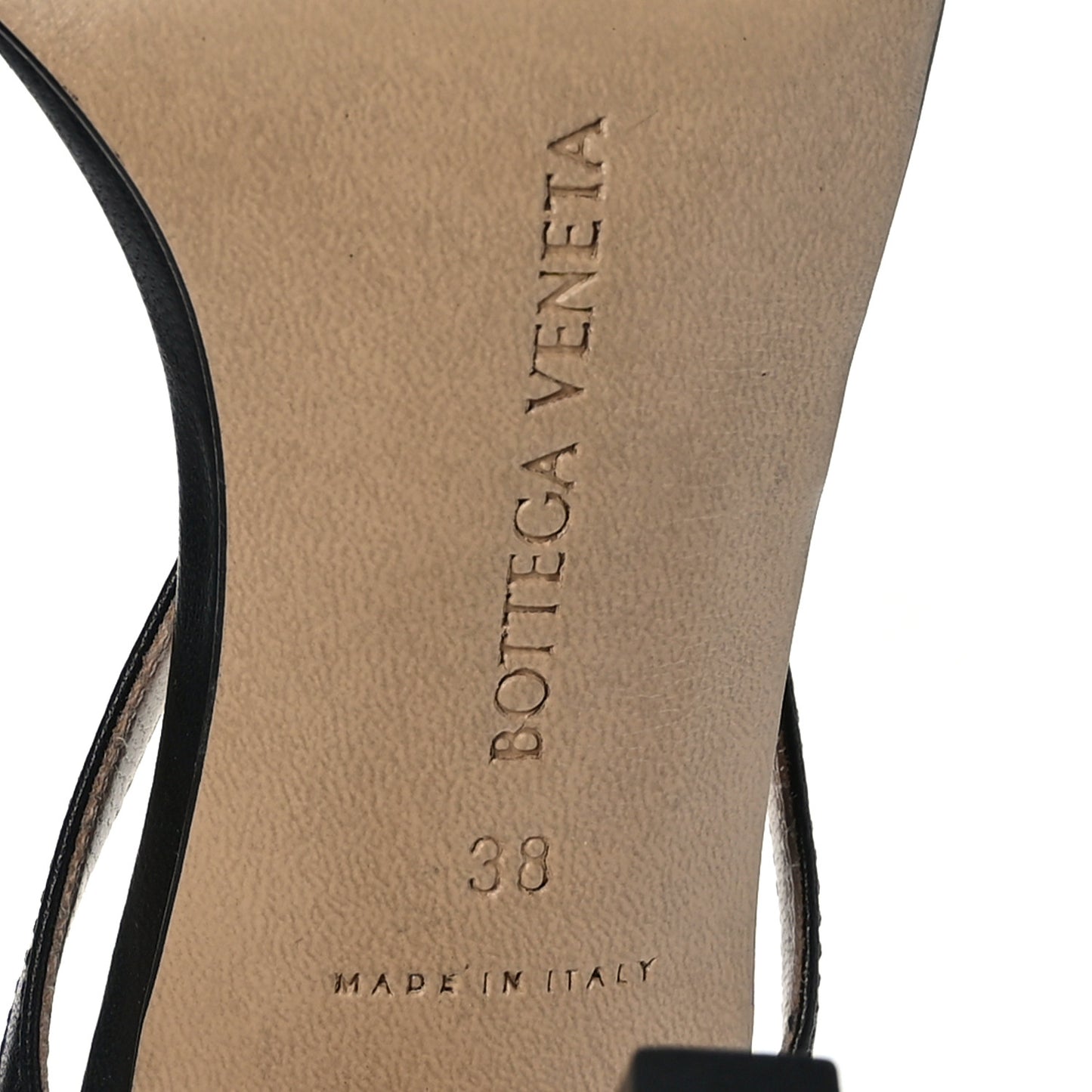 Lambskin Stretch Multi Strap 90mm Sandals 38 Black
