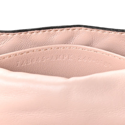 Fendi Nappa Matisse FF Embossed Nano Maxi Buckle Baguette Charm Rosa Quarzo 7 of 10