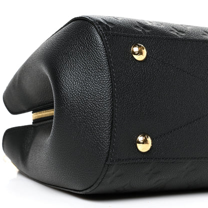 Louis Vuitton Empreinte Montaigne MM Black 9 of 10