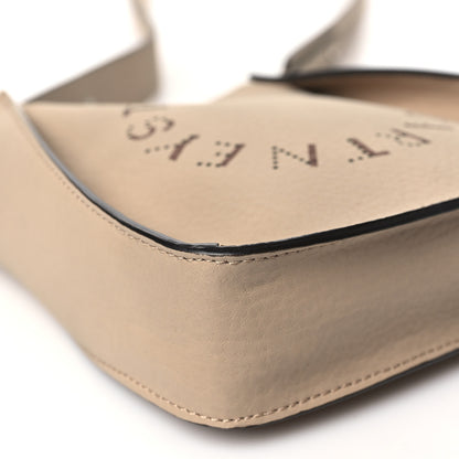 Stella McCartney Eco Alter Nappa Perforated Logo Mini Crossbody Camel 8 of 9