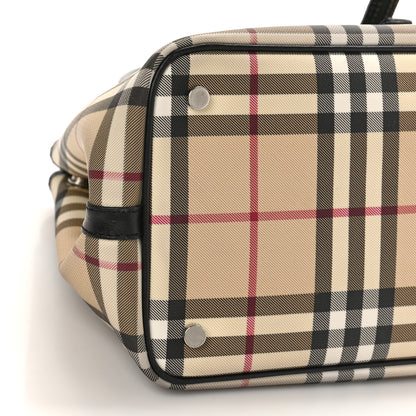 Burberry House Check Buckle Tote Black 7 of 9