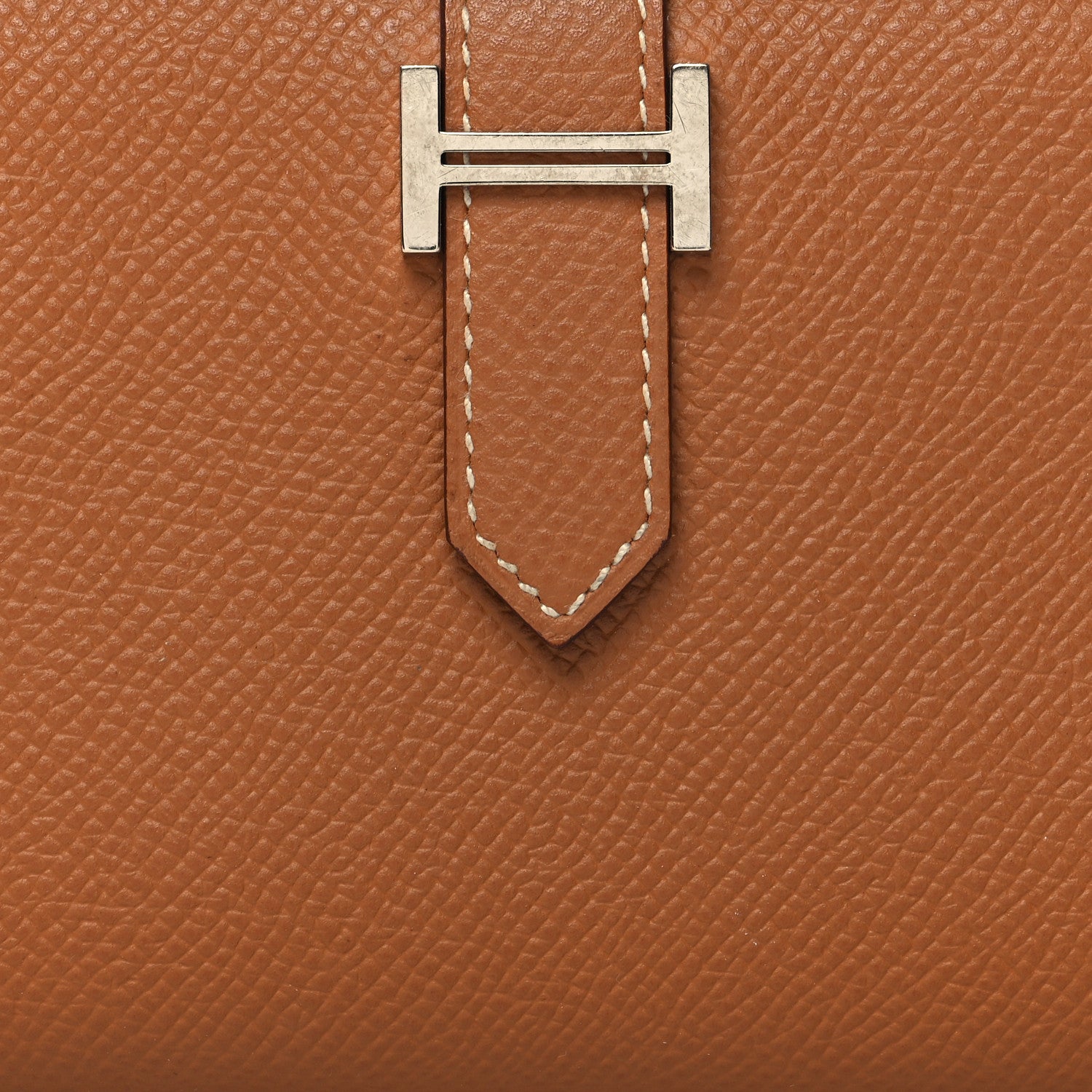 Hermes Epsom Bearn Gusset Wallet Gold 9 of 12
