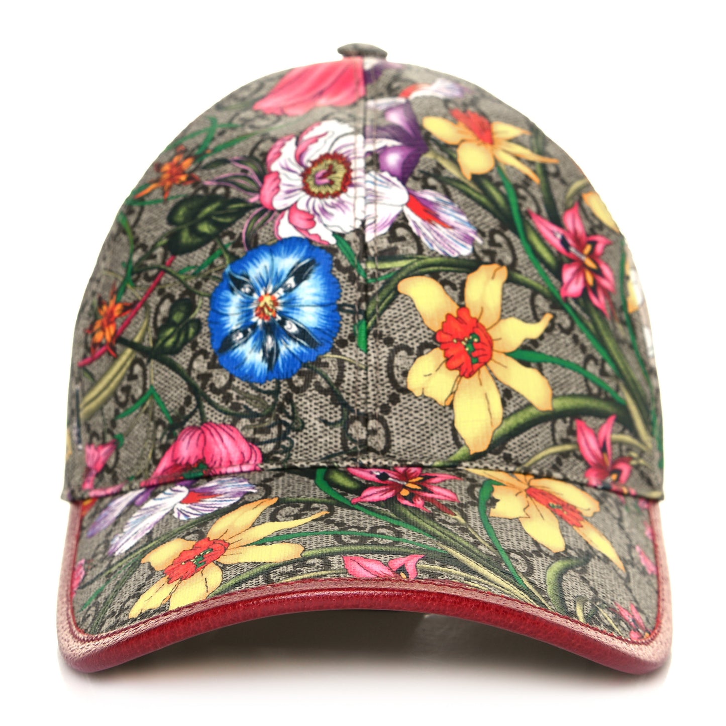 GG Supreme Flora Claudia Baseball Hat 57 M Red