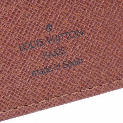 Louis Vuitton Monogram Checkbook Holder Case Wallet 5 of 6