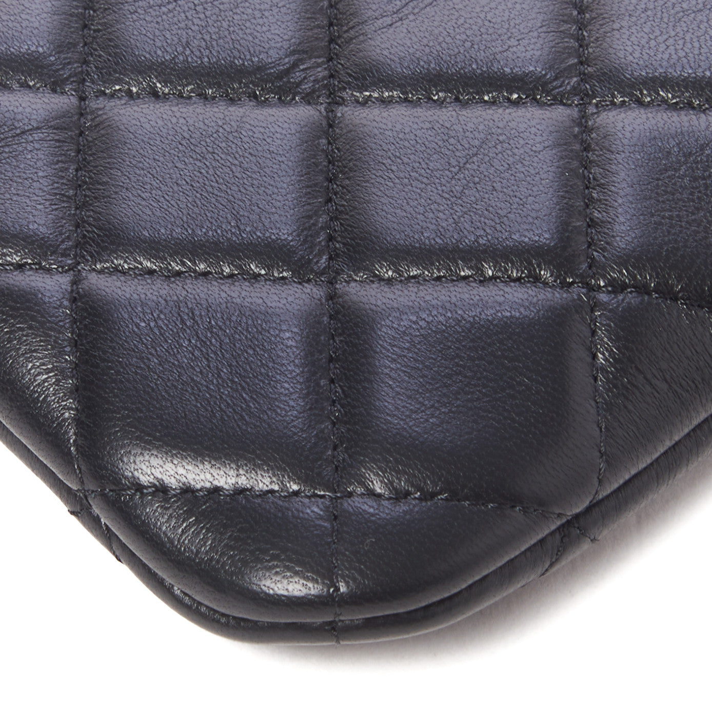 Chanel Lambskin Quilted Small Cosmetic Case Black 6 of 10