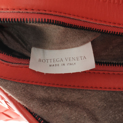 Bottega Veneta Nappa Patent Intrecciato Large Belly Veneta Ombre Hobo Magma 7 of 8
