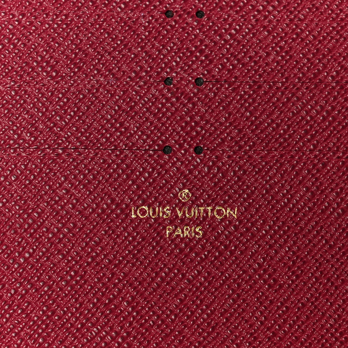 Monogram Pochette Felicie Chain Wallet Fuchsia