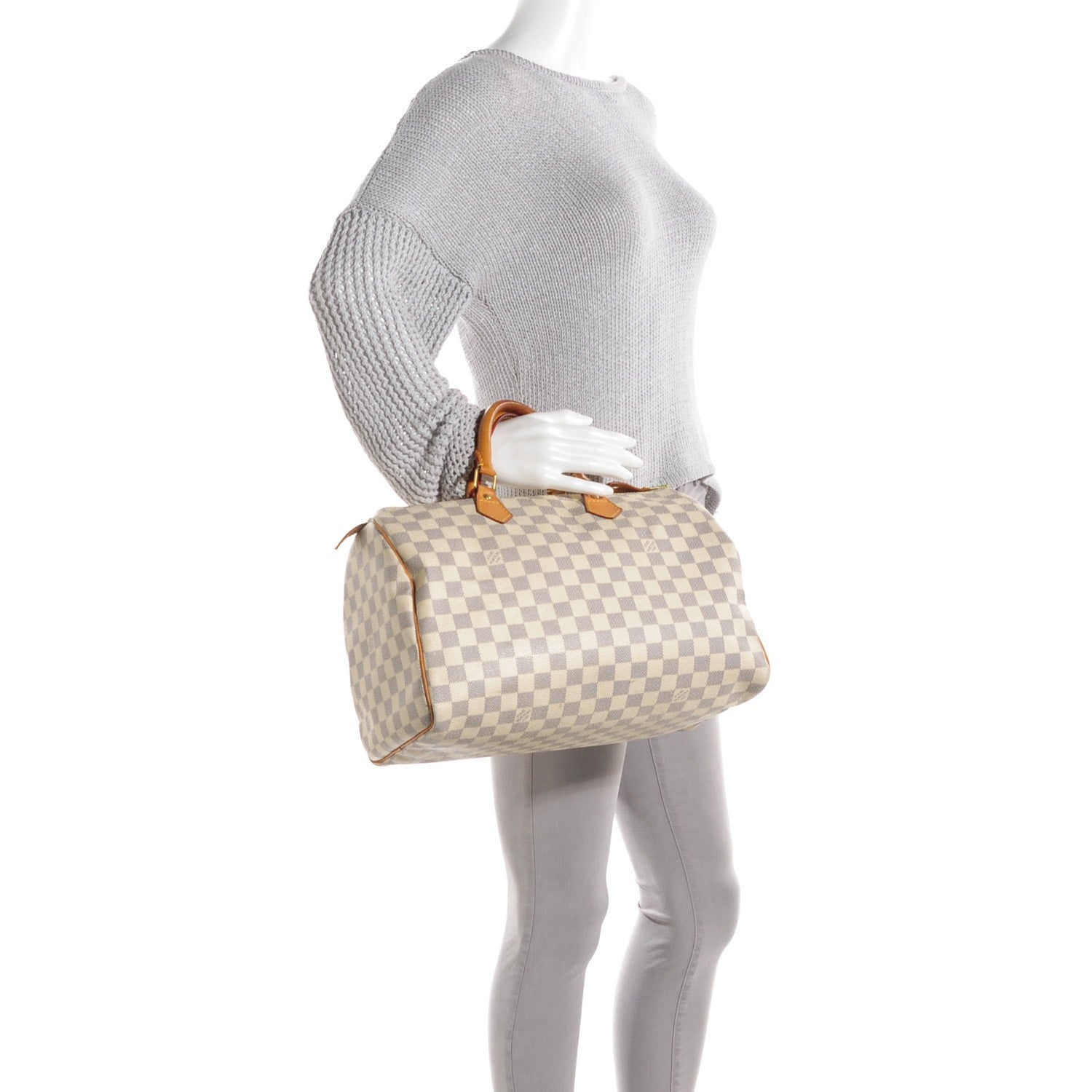 Louis Vuitton Damier Azur Speedy 35 2 of 9