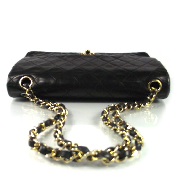 Chanel Lambskin Medium Double Flap Black 3 of 9
