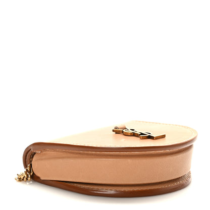 Saint Laurent Calfskin Monogram Baby Kaia Crossbody Bag Vintage Brown 3 of 10