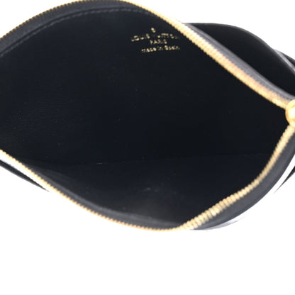 Louis Vuitton Monogram Slim Purse Black 5 of 7