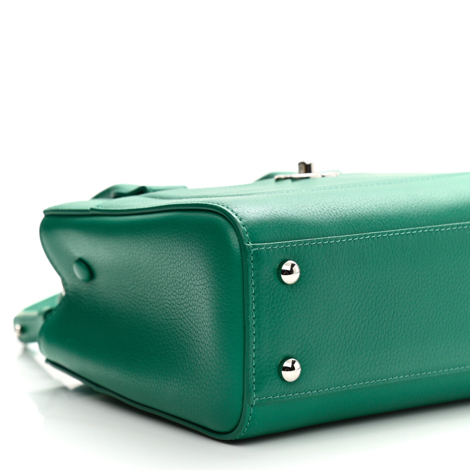 Chanel Grained Calfskin Mini Neo Executive Shopper Tote Green 9 of 11