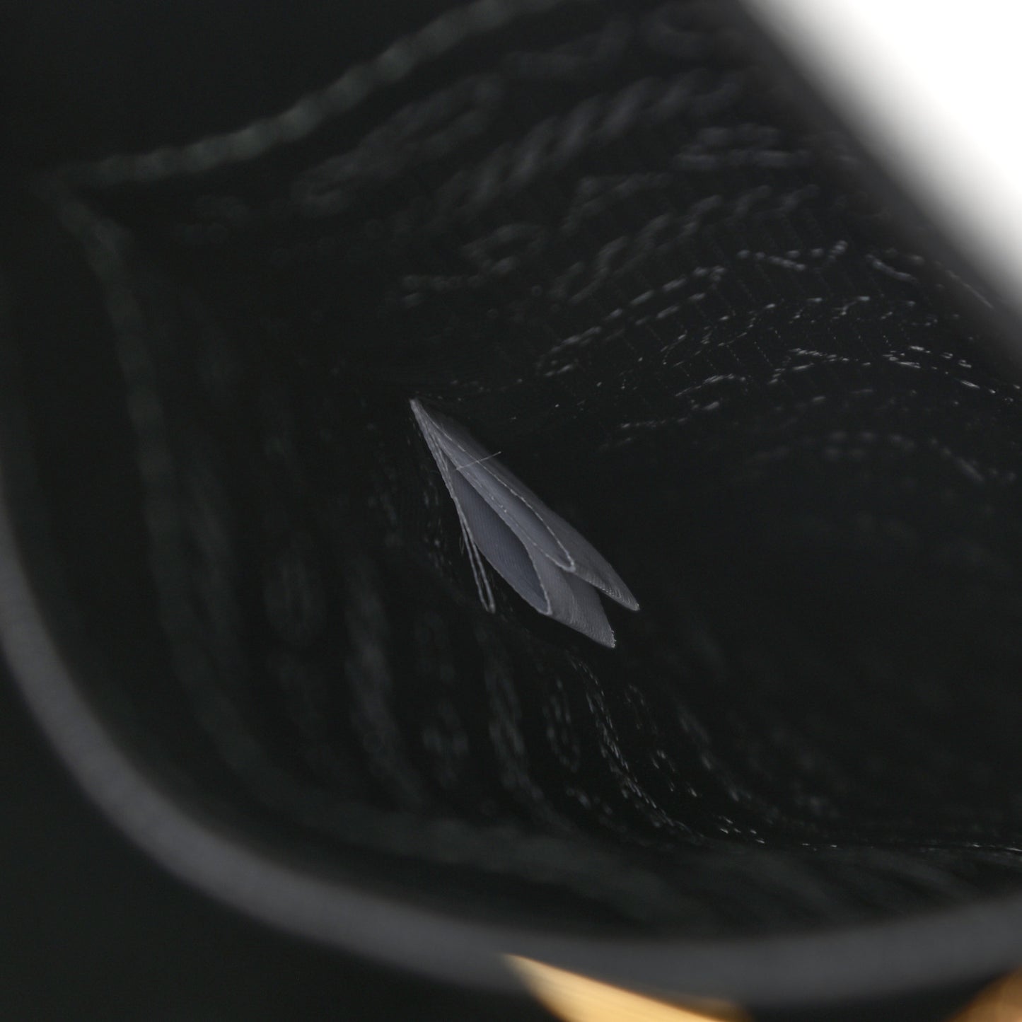 Saffiano Lux Small Shoulder Bag Black