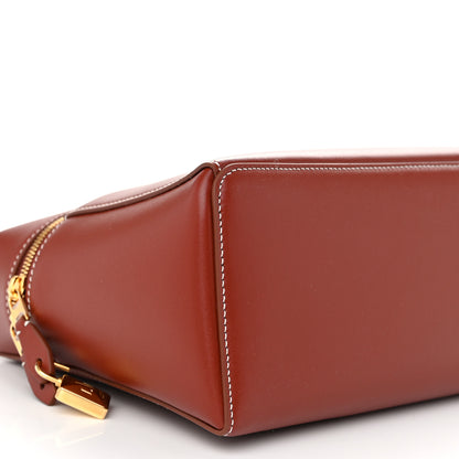 Loro Piana Saddle Calfskin Extra Bag L27 Deep Kummel 8 of 9