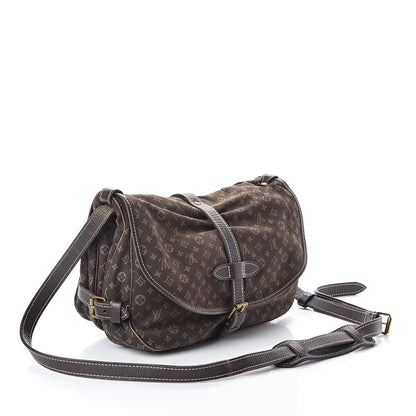 Louis Vuitton Monogram Mini Lin Saumur Ebene 3 of 15