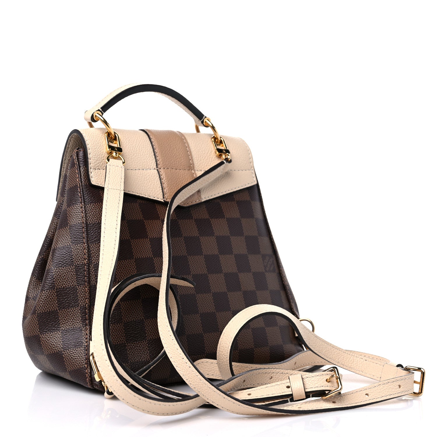 Louis Vuitton Damier Ebene Clapton Backpack Creme 3 of 16