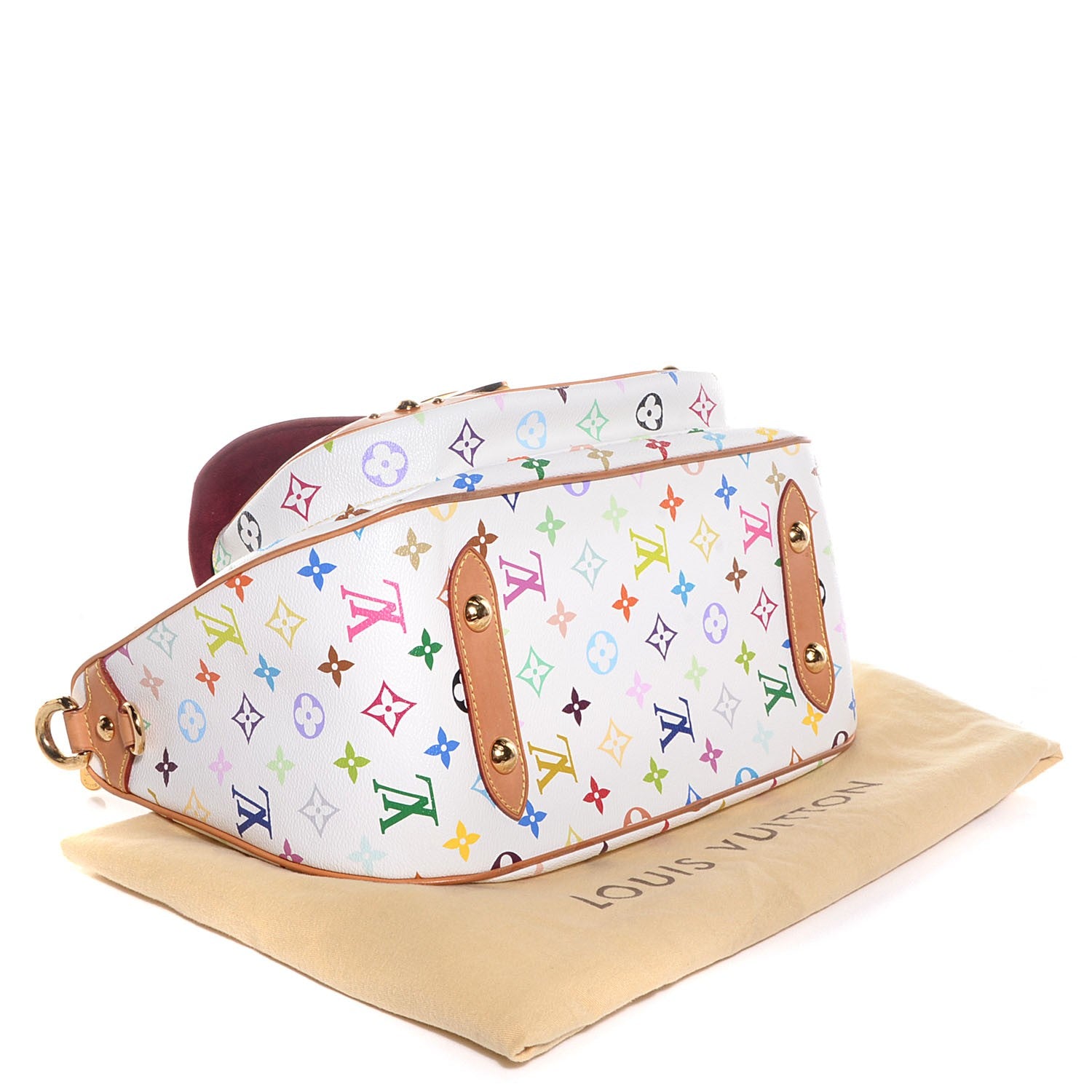 Louis Vuitton Monogram Multicolor Rita White 4 of 5