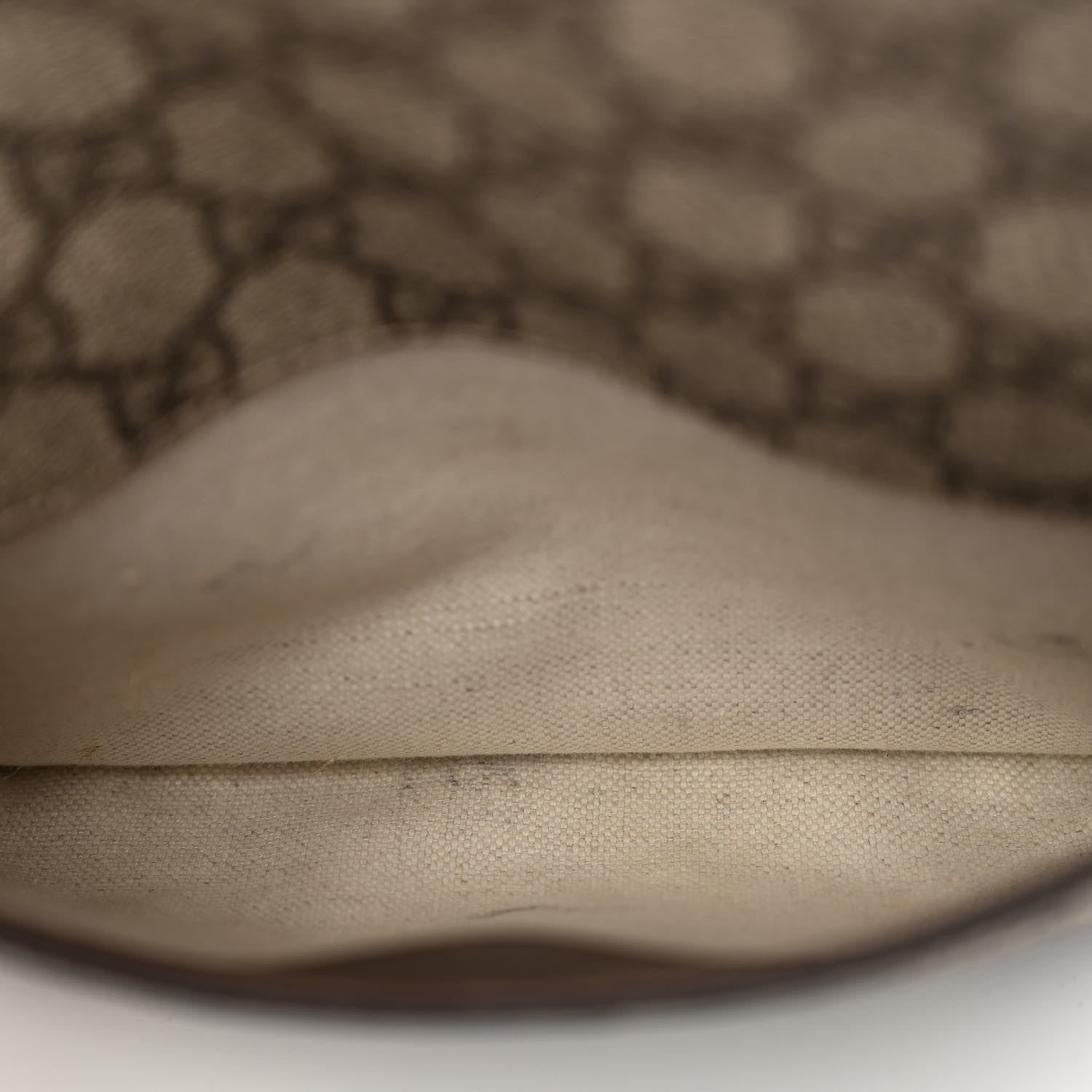 Gucci GG Supreme Monogram Web Small Neo Vintage Double Flap Messenger Bag Beige New Acero 6 of 13