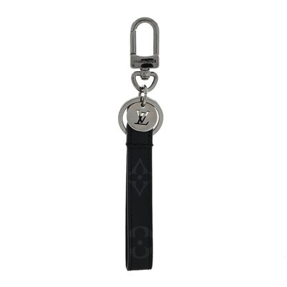 Louis Vuitton Monogram Eclipse Dragonne Bag Charm Key Holder 1 of 3