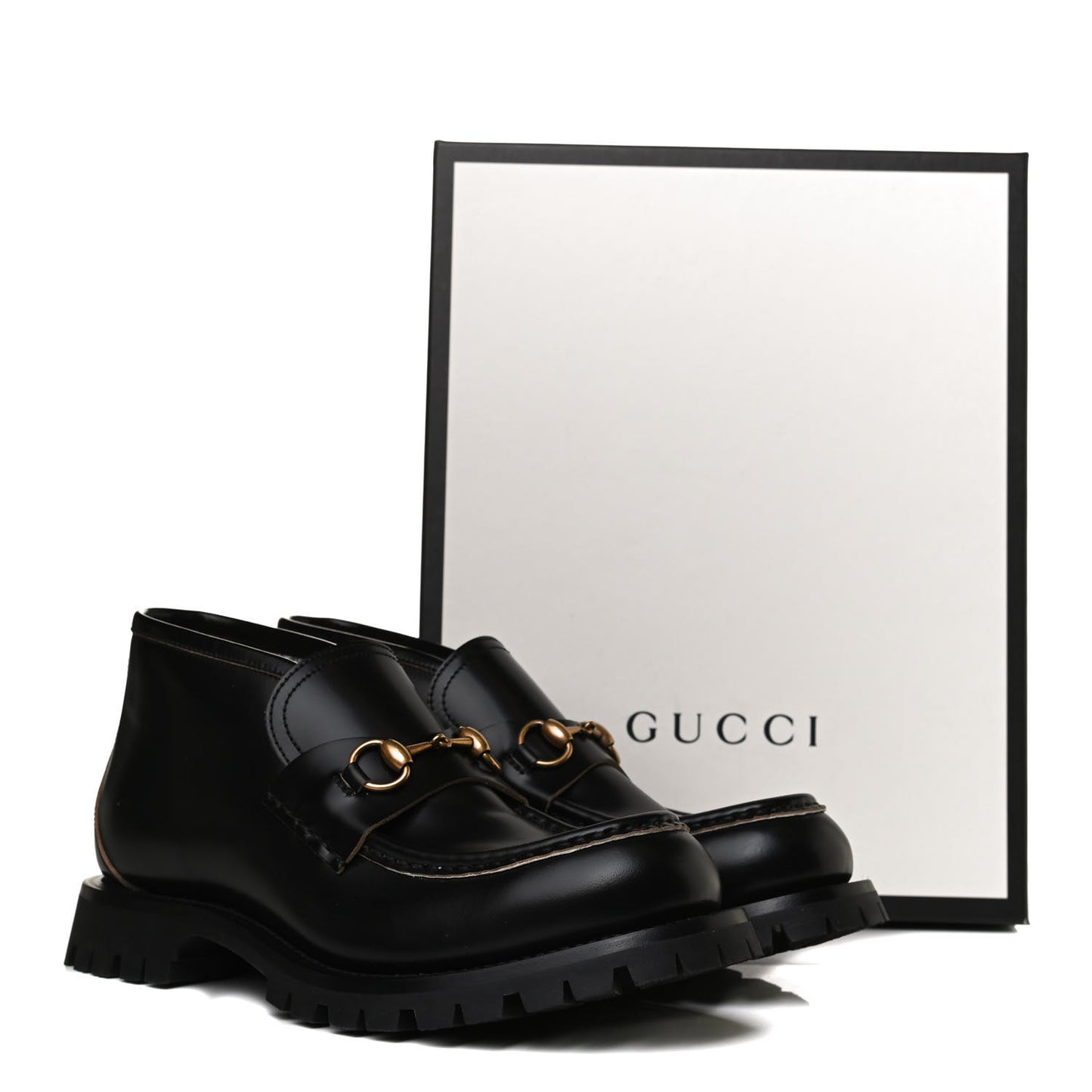 Cordovan Lux Mens Harald Horsebit Ankle Boots 9 Black