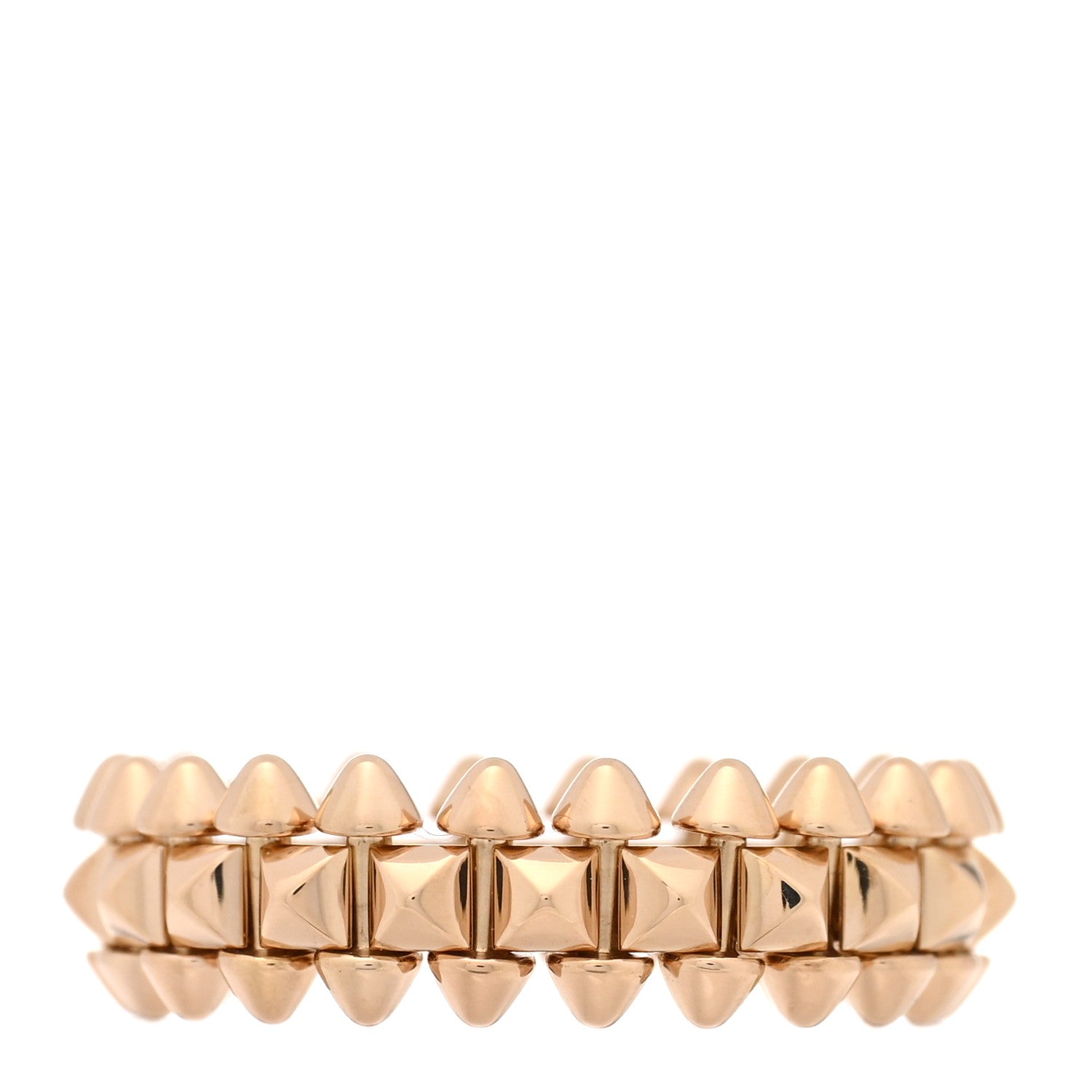 Cartier 18K Pink Gold SM Clash De Cartier Ring 52 6 3 of 5