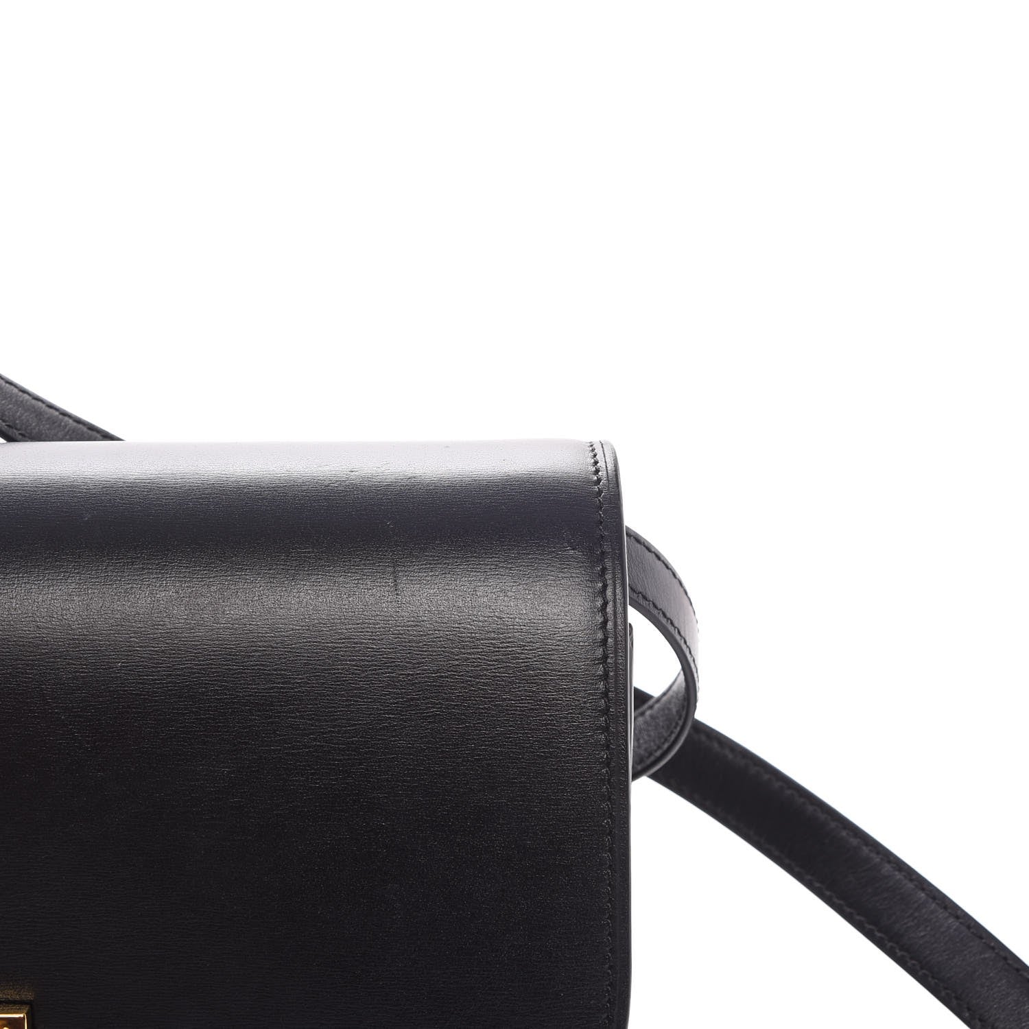 Celine Box Calfskin Medium Classic Box Flap Bag Black 9 of 11