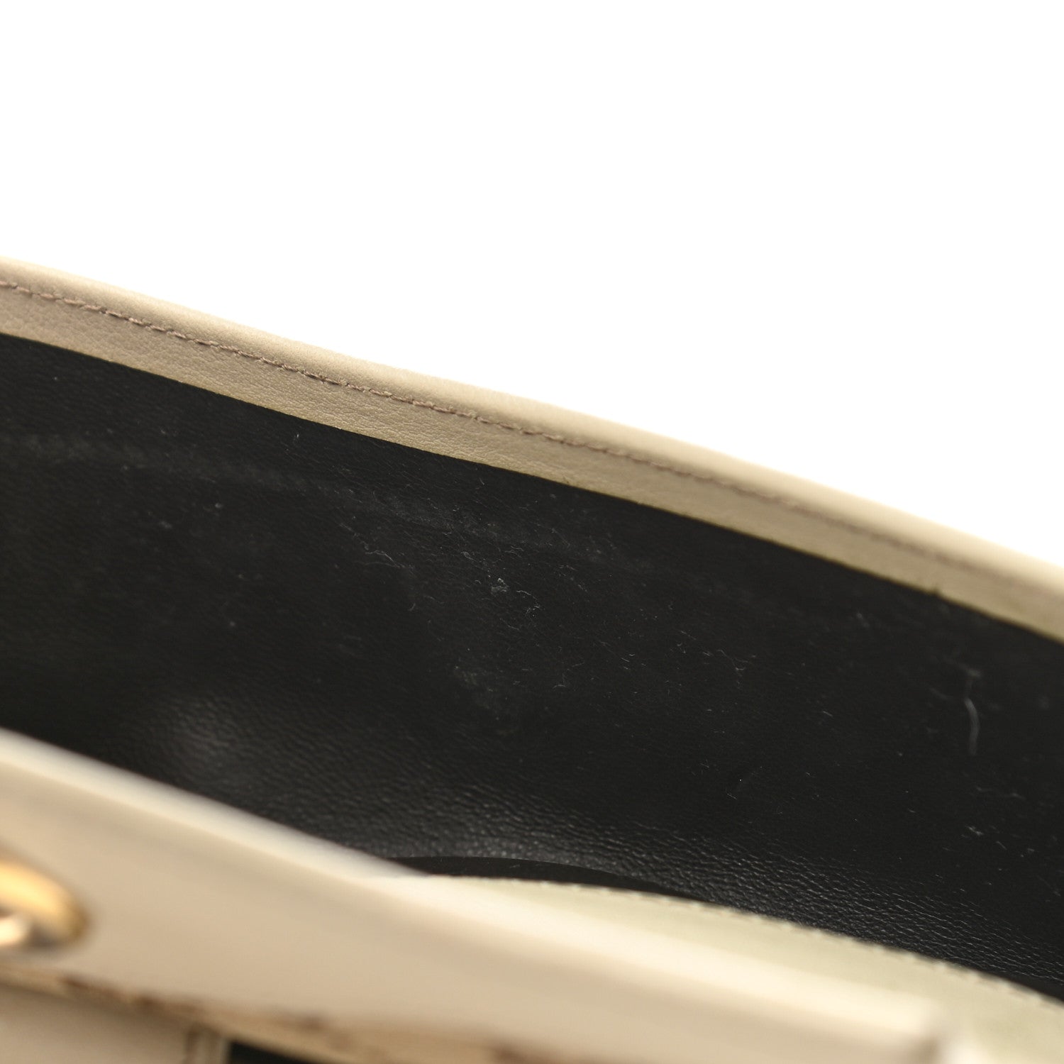 Gucci Monogram Margaux Calfskin Sukey Continental Organizer Wallet Beige Ebony Mystic White 9 of 10