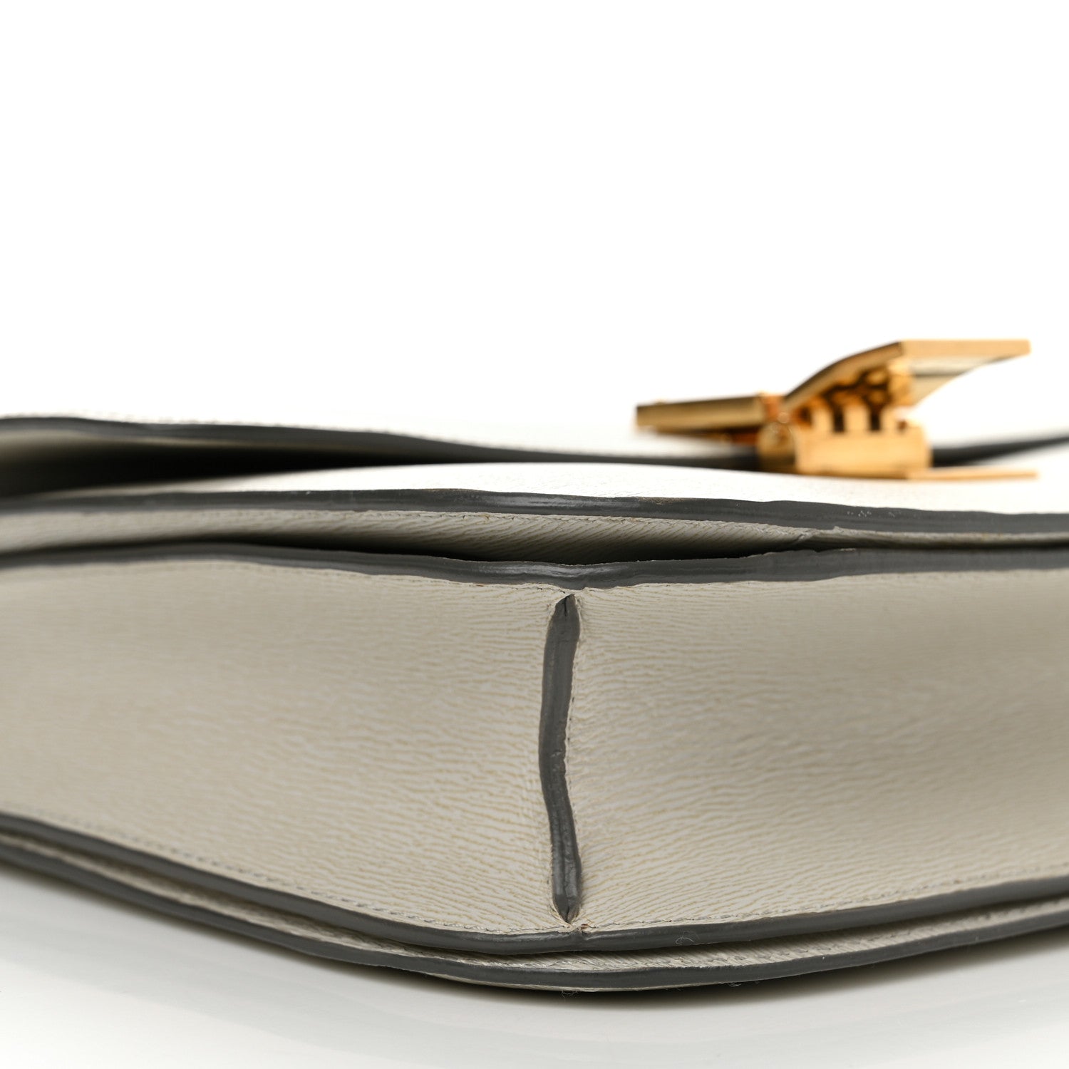 Celine Liege Calfskin Medium Classic Box Flap Bag Pale Grey 9 of 15